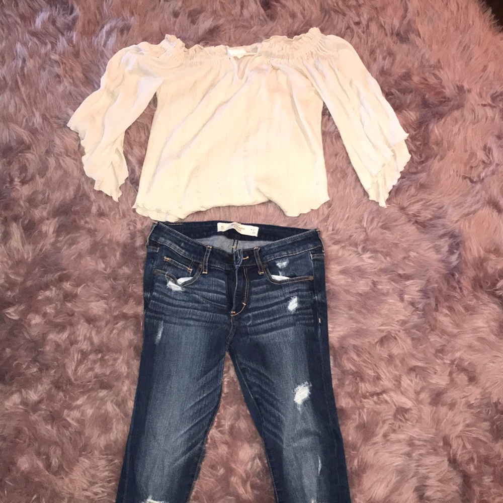 Jeans and Top Combo